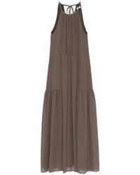 Peserico - Tiered Maxi Dress - Lyst