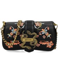 Just Cavalli - Sac À Fleurs À Détail De Serpent - Lyst