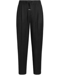 Dolce & Gabbana - Flannel Jogging Trousers - Lyst