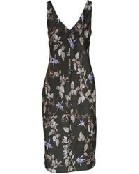 Vince - Bellflower Dbl V Nk Slip Dress - Lyst