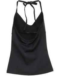 GIMAGUAS Cala Tank Top in Black | Lyst