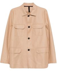 Harris Wharf London - Virgin-Wool Pocket Jacket - Lyst