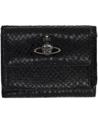 Vivienne Westwood - Orb Textured Leather Wallet - Lyst