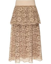 Lethicia Bronstein - Analu Layered Lace Skirt - Lyst