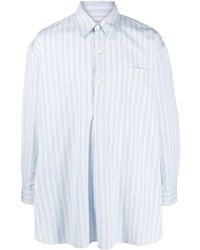 Our Legacy - Striped Cotton Shirt - Lyst