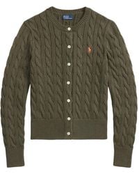 Polo Ralph Lauren - Polo Pony-Embroidered Cardigan Hvst - Lyst