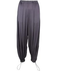 Fabiana Filippi - Drawstring Pleated Pants - Lyst