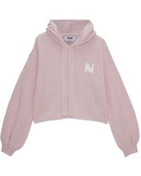 MSGM - Logo-Embellishment Sweater - Lyst