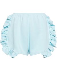 Ioana Ciolacu - Baby Peony Ruffled Shorts - Lyst