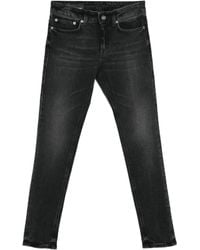 Dondup - Vaqueros Skinny Con Aplique Del Logo - Lyst