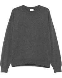 Saint Laurent - Jersey de cachemira con cuello redondo - Lyst
