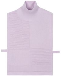 Bompard - Ottoman Ribbed Knit Top - Lyst