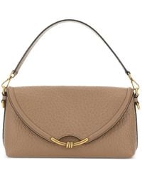 Gianni Chiarini - Bea Maxi Grain Leather Shoulder Bag - Lyst