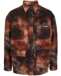 MISBHV - Patterned Logo-Patch Shirt - Lyst
