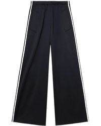 Egonlab - Striped cotton-blend track pants - Lyst