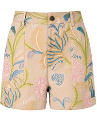 Cinq À Sept - Short Court Addie À Broderies - Lyst