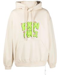 Bonsai - Logo-Print Cotton Hoodie - Lyst
