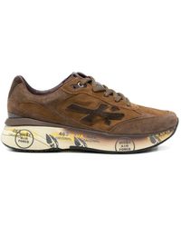 Premiata - Moe Run Panelled Suede Sneakers - Lyst