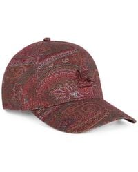 Etro - Katoenen Honkbalpet Met Arnica-Patroon - Lyst