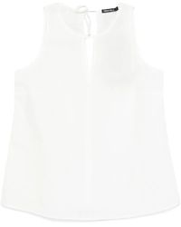 Pennyblack - Keyhole-Neck Sleeveless Top - Lyst
