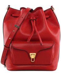 Coccinelle - Medium Beat Generation Leather Bucket Bag - Lyst