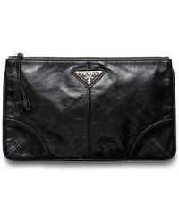 Prada - Leather Wallet - Lyst