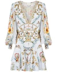 CAMILLA - Long-Sleeve Mini Dress - Lyst