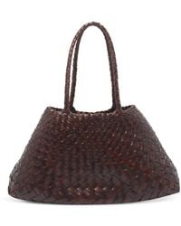 Dragon Diffusion - Santa Croce Woven-Leather Tote Bag - Lyst