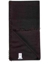 Brunello Cucinelli - Fringed Rectangular Cashmere Scarf - Lyst