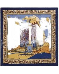 Ferragamo - Palazzo Spini-Feroni Print Shawl - Lyst