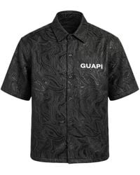 GUAPI - Chemise À Motif Spirale Embossé - Lyst