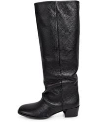 P.A.R.O.S.H. - Stiefel Mit Gekörntem Effekt - Lyst