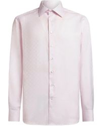 Etro - Jacquard-Pattern Shirt - Lyst