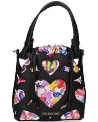 Love Moschino - Heart-Detail Tote Bag - Lyst