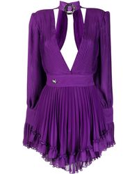 Philipp Plein - Abito Con Scollo A V - Lyst