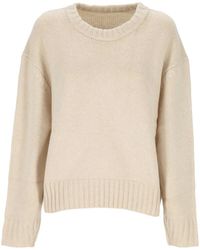 Almada Label - Ribbed-Knit Crew-Neck Sweater - Lyst