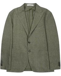 Tagliatore - Peak-Lapel Single-Breasted Blazer - Lyst