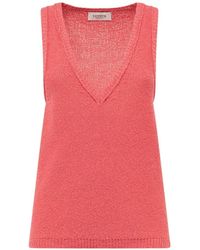 Laneus - V-Neck Tank Top - Lyst
