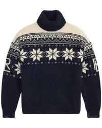 Ralph Lauren - Roll-Neck Cashmere Sweater - Lyst