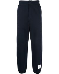Thom Browne - Straight-leg Technical-cotton Track Pants - Lyst