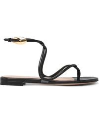 Gianvito Rossi - Black Mamba サンダル - Lyst