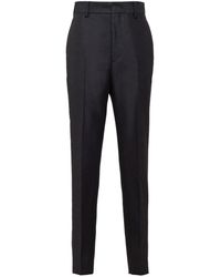 Prada - Straight-leg Trousers - Men's - Viscose/mohair/wool - Lyst