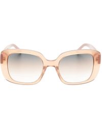 BOSS - Logo-Plaque Square-Frame Sunglasses - Lyst
