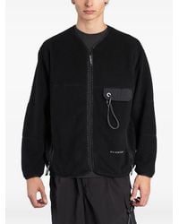 and wander - Fleece Zip-Up Jacket - Lyst