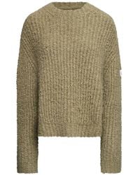 MM6 by Maison Margiela - Long-Sleeve Bouclé-Knit Sweater - Lyst