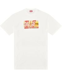 DIESEL - T-shirt T-Wash-Poff-L1 - Lyst