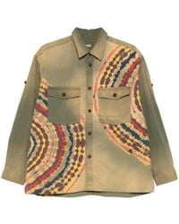 KHOKI - Printed Pocket Shirt - Lyst