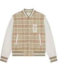 Givenchy - Giacca Varsity A Quadri - Lyst