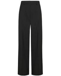 Momoní - Pressed-Crease Straight-Leg Trousers - Lyst