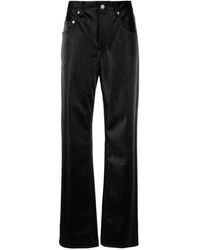 Saint Laurent - Wide-Leg-Jeans mit hohem Bund - Lyst